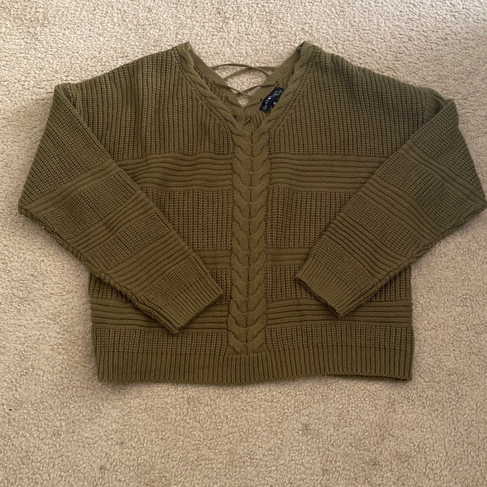 Olive Green Sweater
